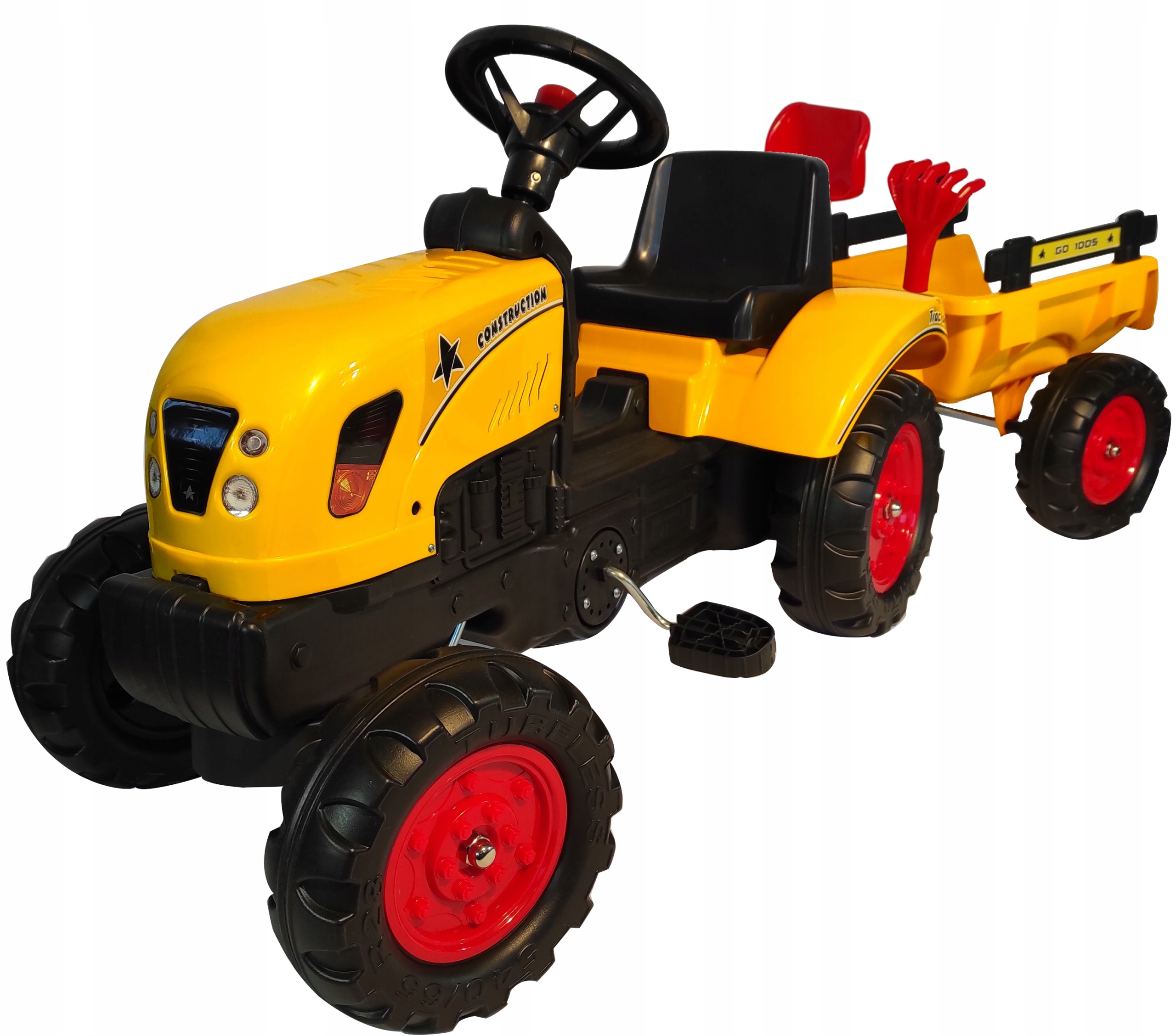

Traktor na pedały dla chłopca 133 cm