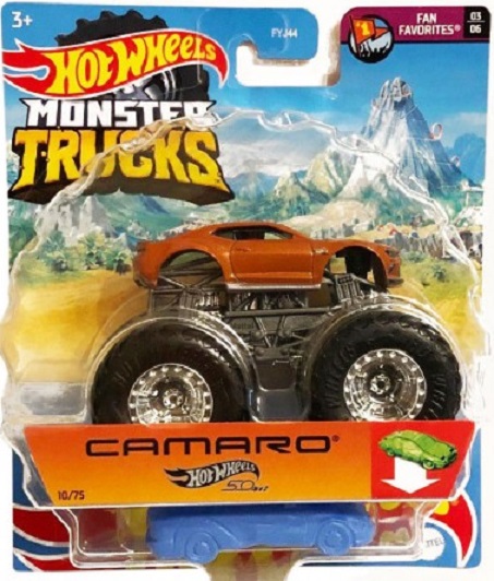 

Autko Camaro Chevrolet Monster Trucks Hot Wheels
