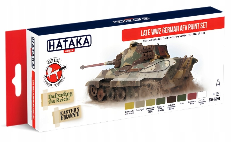 Hataka AS94 Pozdní WW2 German Afv paint set