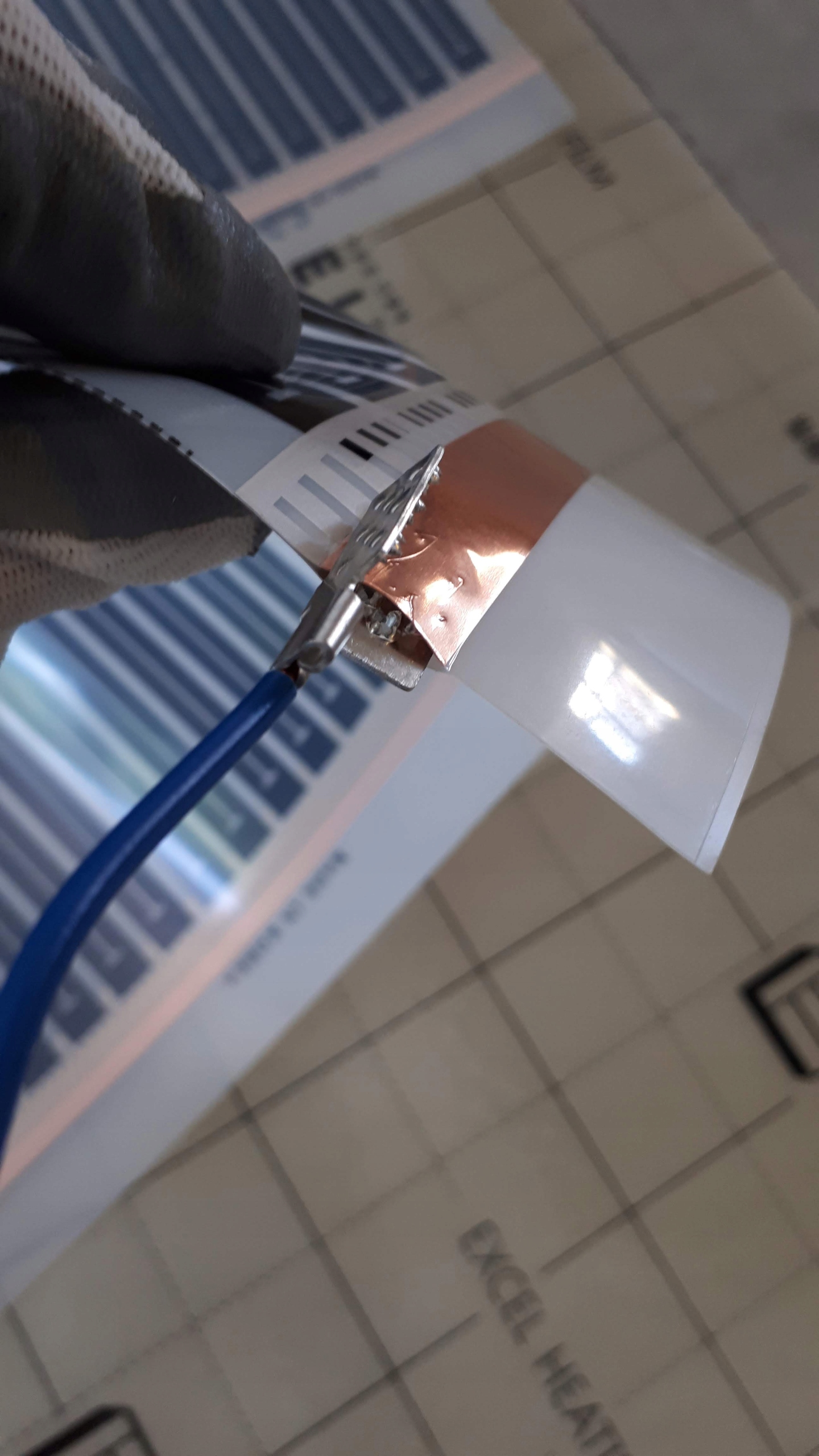 Konektor zacisk folia grzewcza TYP J Kod producenta BHZJ