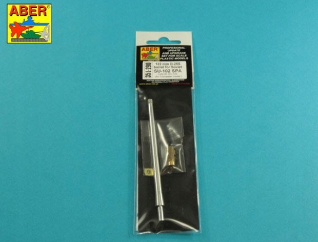 Aber 35L-290 1/35 Hlaveň 122 mm D-25S pro rusky funguje SU-102