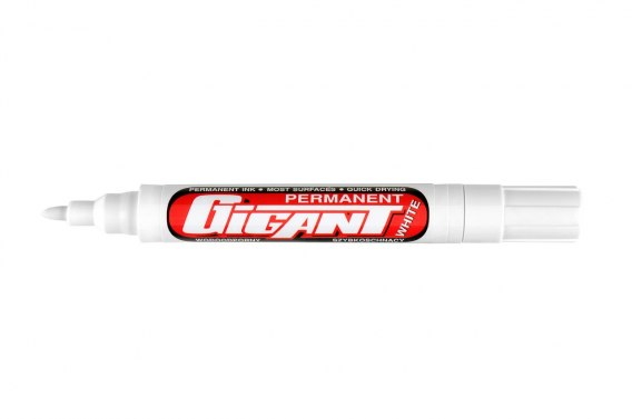 

Marker permanentny Gigant biały Kamet okrągły