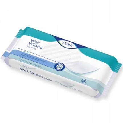 

Tena Wet Wipes Original Chusteczki nawilż.XL 80szt