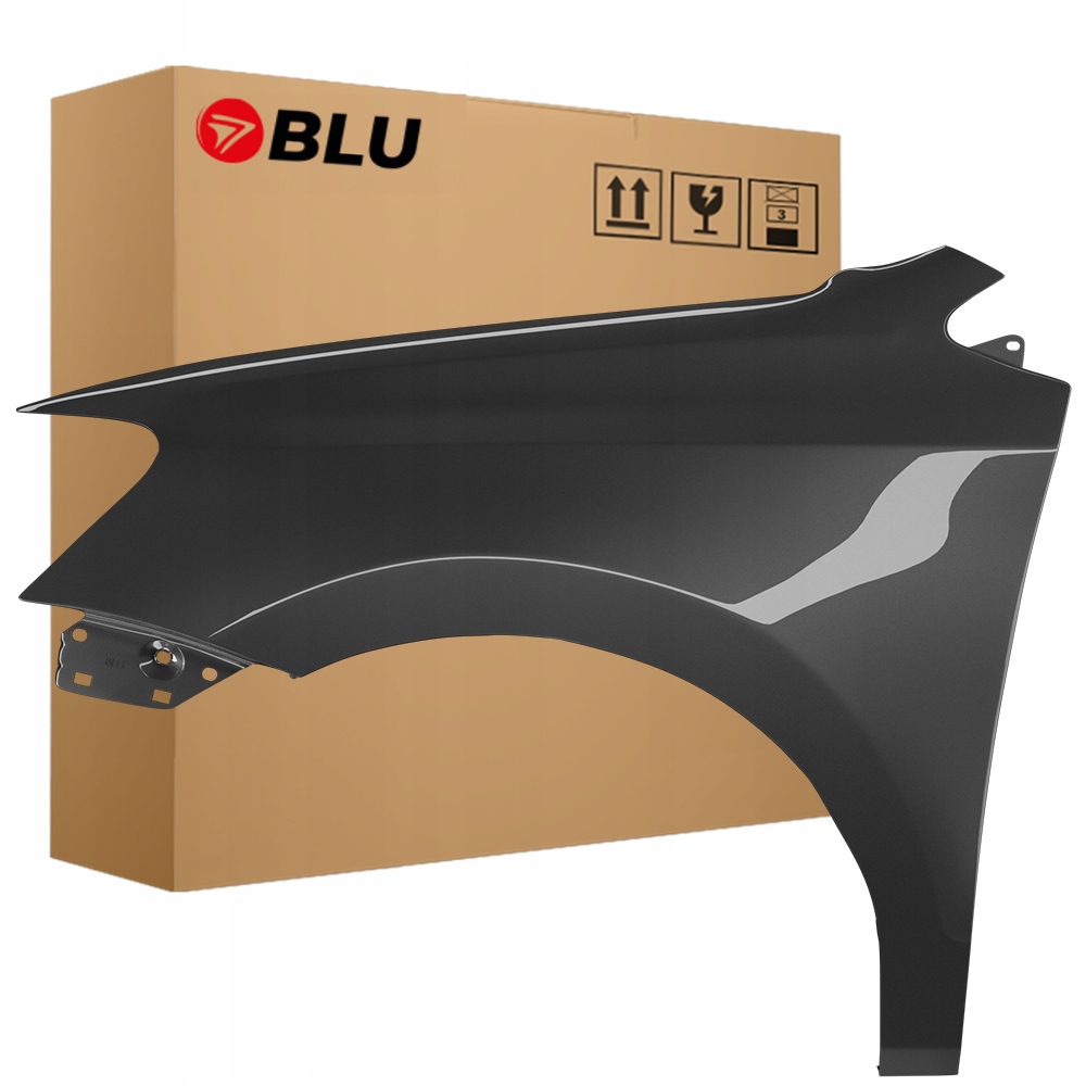 Blu Blatník Vw Polo 6R V 5 LD7R levý šedý 09-17 přední PepperGrey