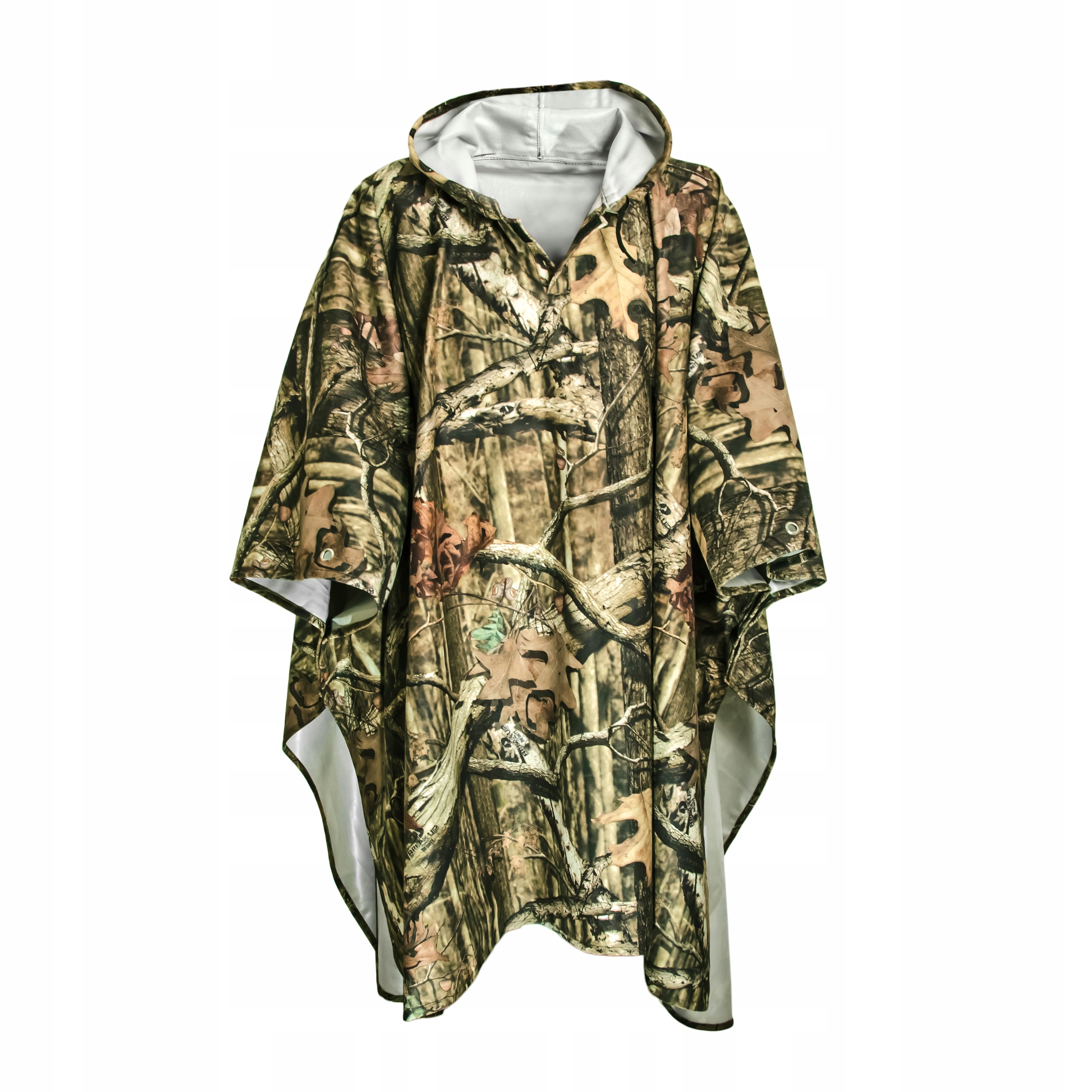 Myśliwska,multifunkcyjna peleryna przeciwdeszczowa w kamuflażu