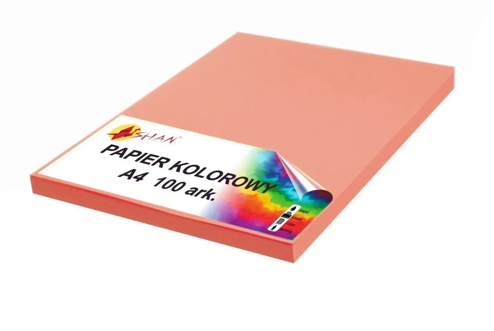 

Papier kolorowy A4 120g grejpfrutowy 100 arkuszy