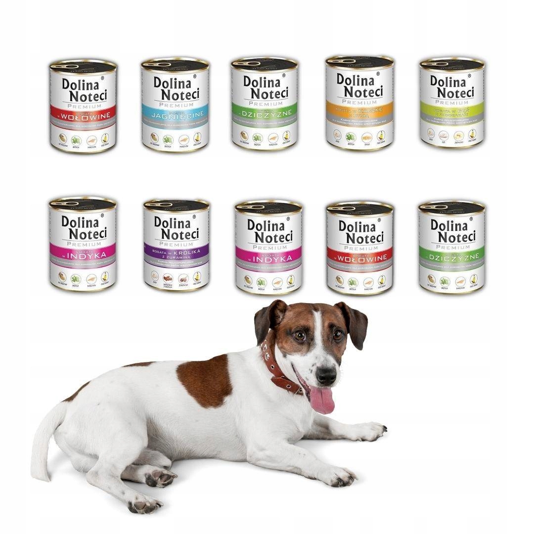 Dolina Noteci Mix Chutí bez ryb Vlhké Krmivo pro psa 10x800 g