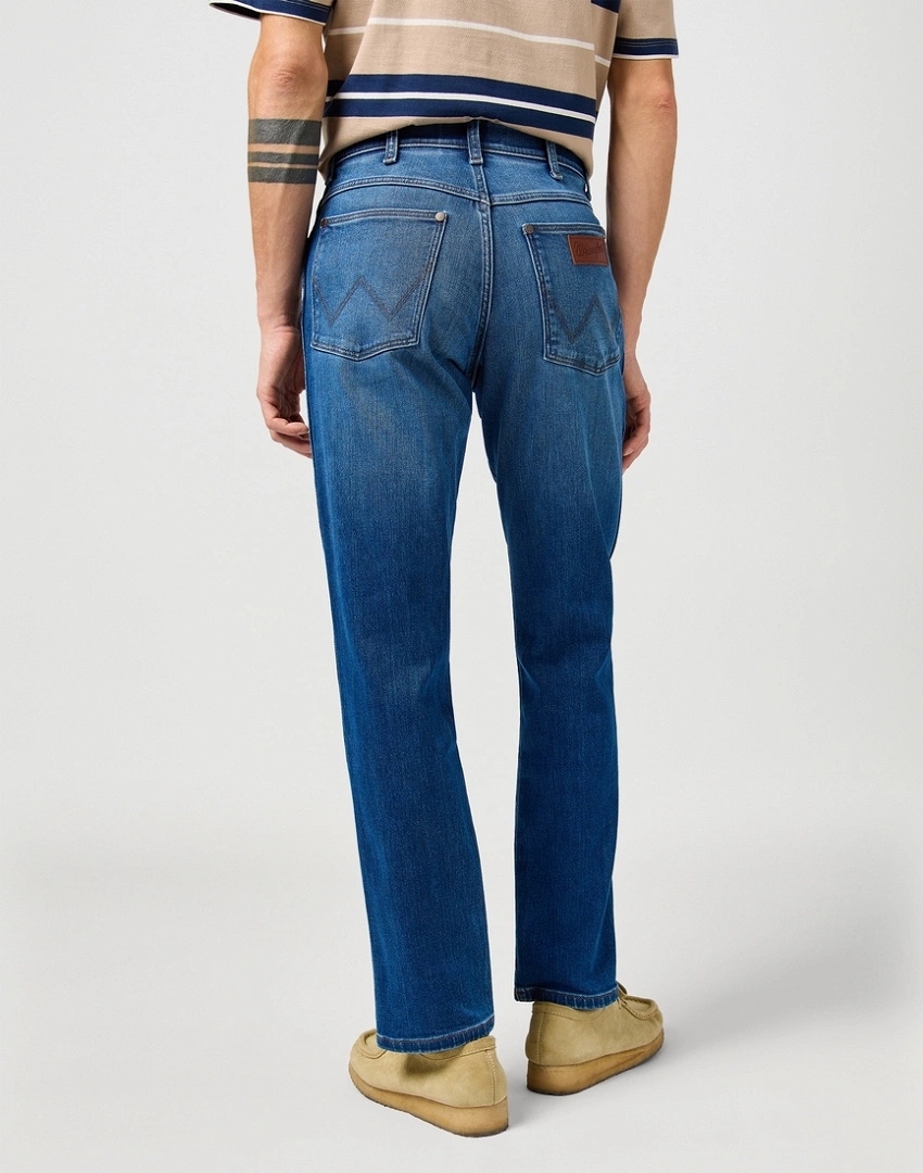 Pánské zúžené džíny Wrangler River Outlaw 112362414 32/32