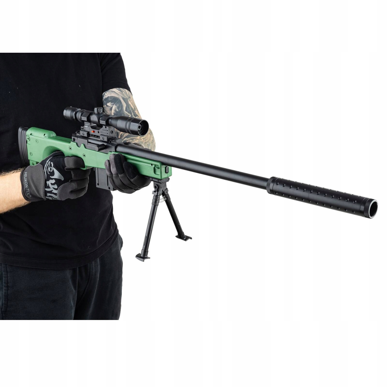 KARABIN NA KULKI SNAJPERSKI ASG REPLIKA L96 LUNETA CELOWNIK LASER SNAJPERKA Rodzaj karabiny