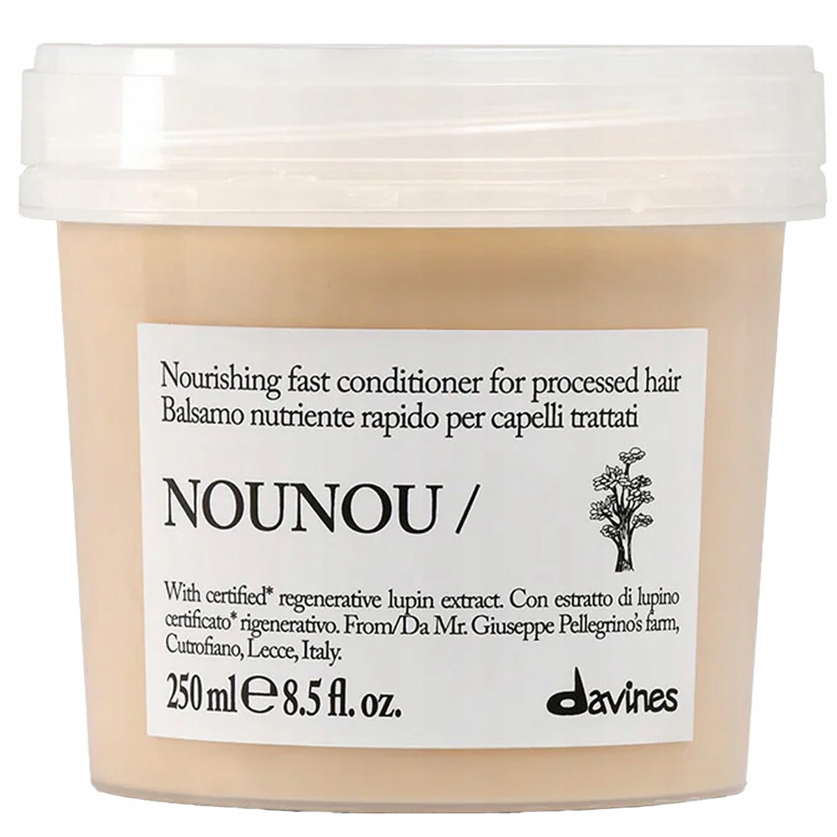 Davines Essential Haircare Nounou kondicionér pro poškozené vlasy 250 ml