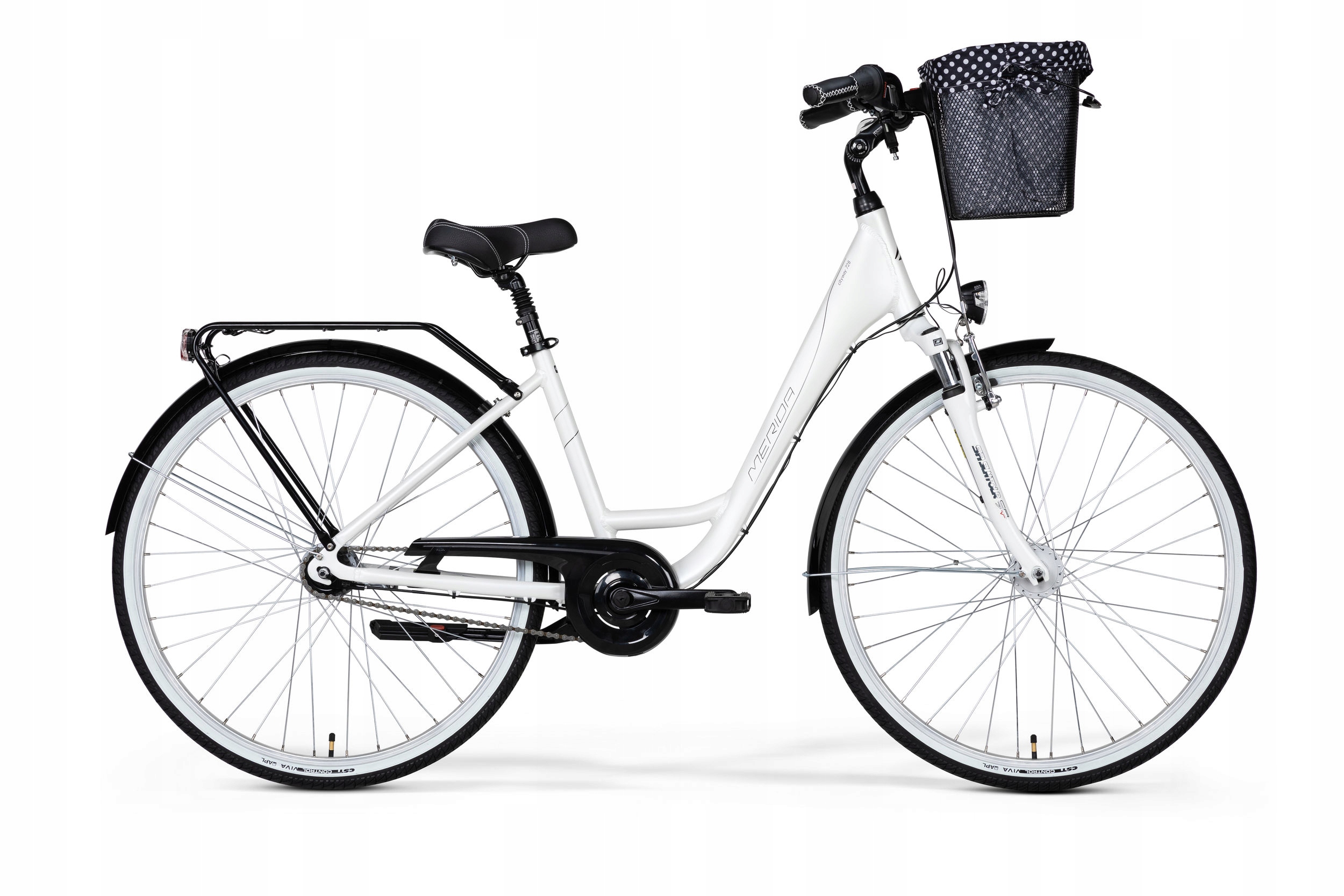 Rower Merida Cityway 728 white 40 cm S
