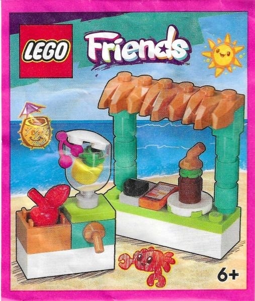 Lego Saszetka Polybag Friends Stoisko Plaża Lody Kotajl 562408