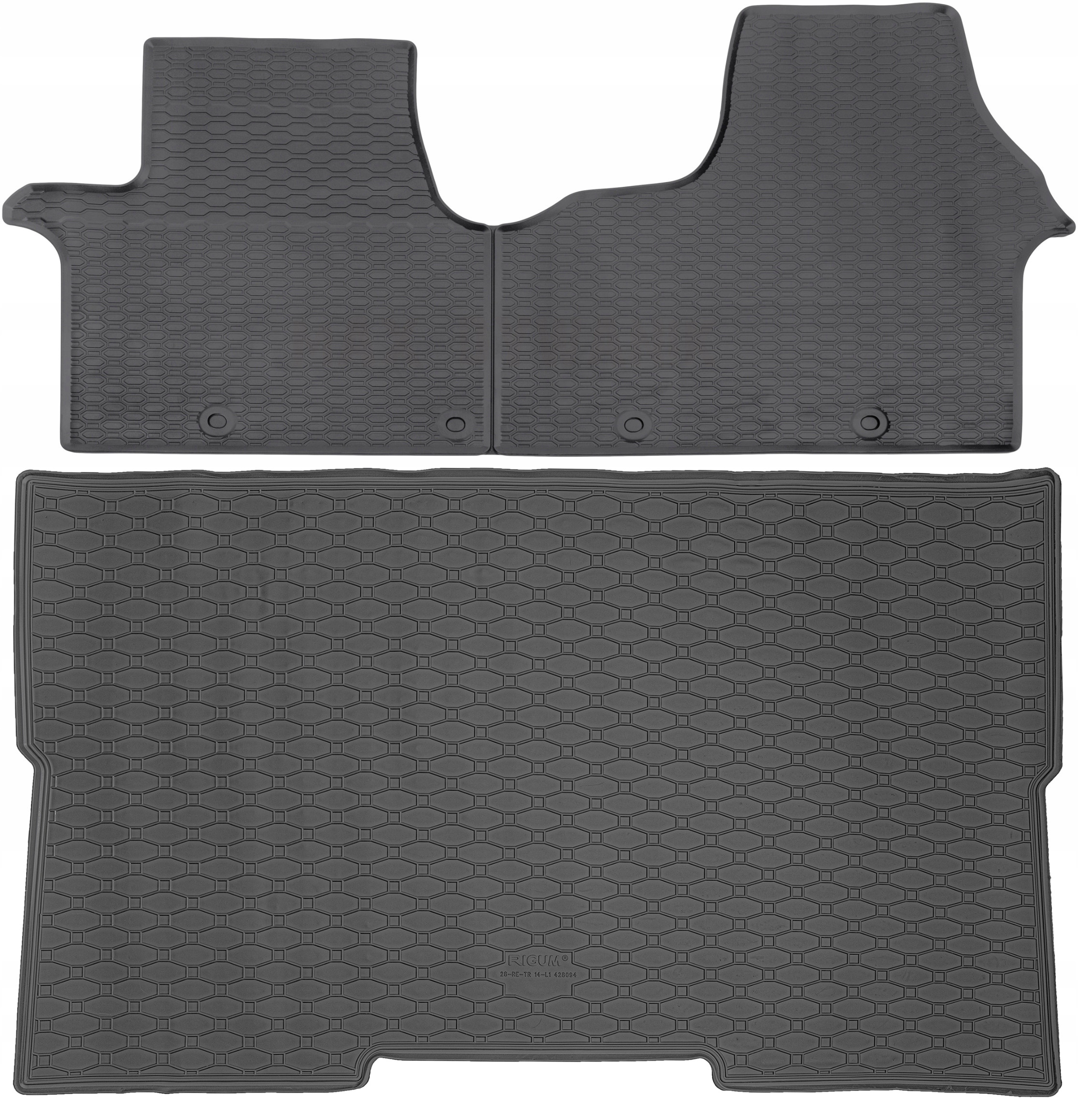 Renault Trafic Van od roku 09.2014 Set Koberce batožinový priestor