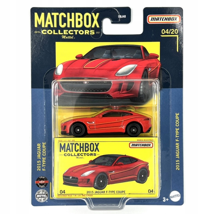 MATCHBOX 1:64 Superfast - 2015 Jaguar F-Type Coupe