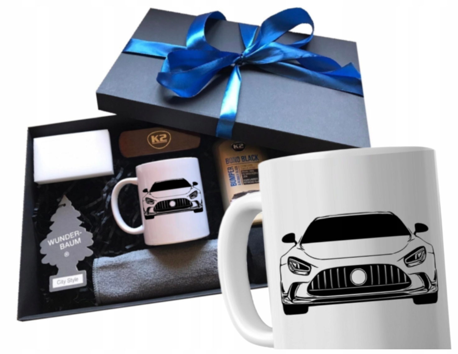 Dárek pro řidiče auta Mercedes dárková sada hrnek box dárek