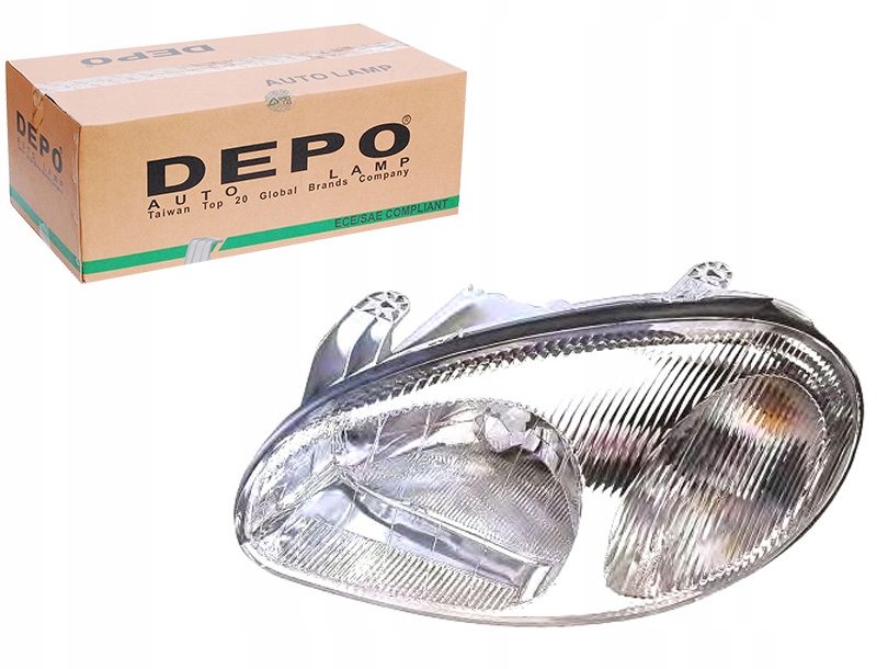 Depo 222-1104L-LDEMN фара