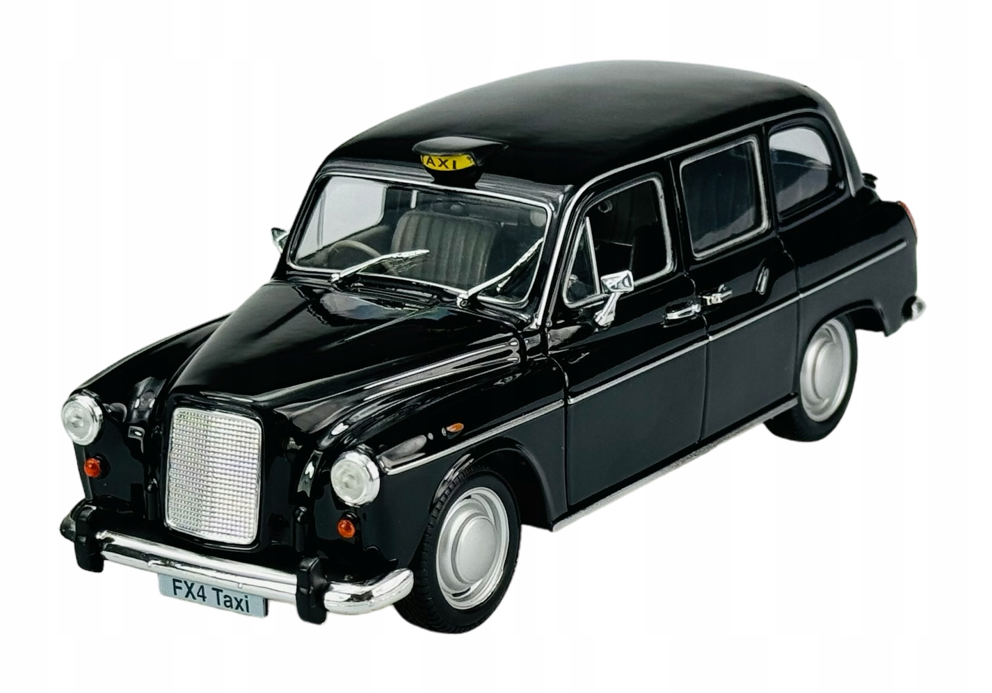Welly Austin FX4 London Taxi Černá 1:24 Nový Kovový Model