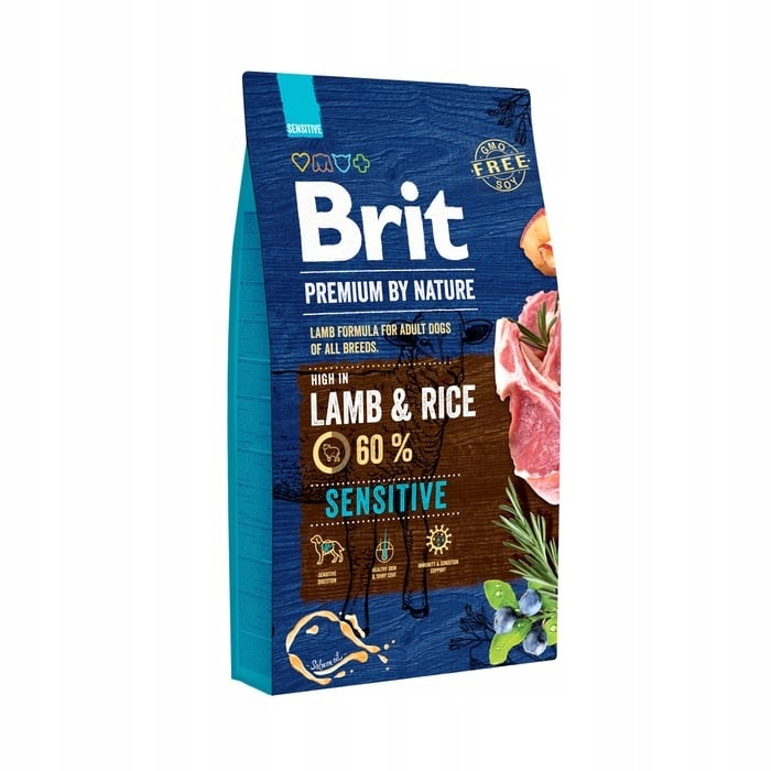 Levně Brit Premium by Nature Adult Sensitive Lamb and Rice suché krmivo pro psy