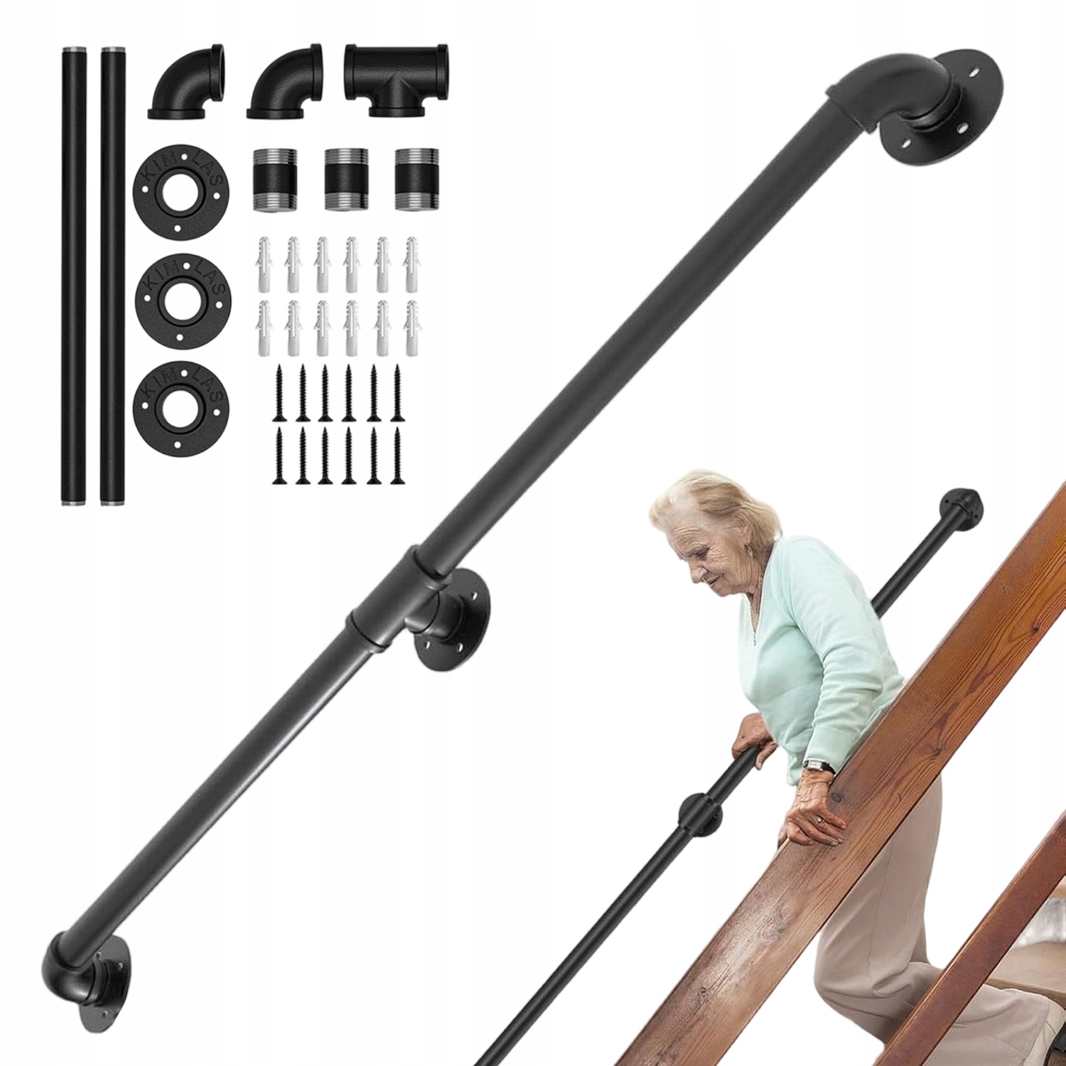 Prvky Nástěnného A Schodišťového Zábradlí Pro Samostatnou Montáž – 150 CM