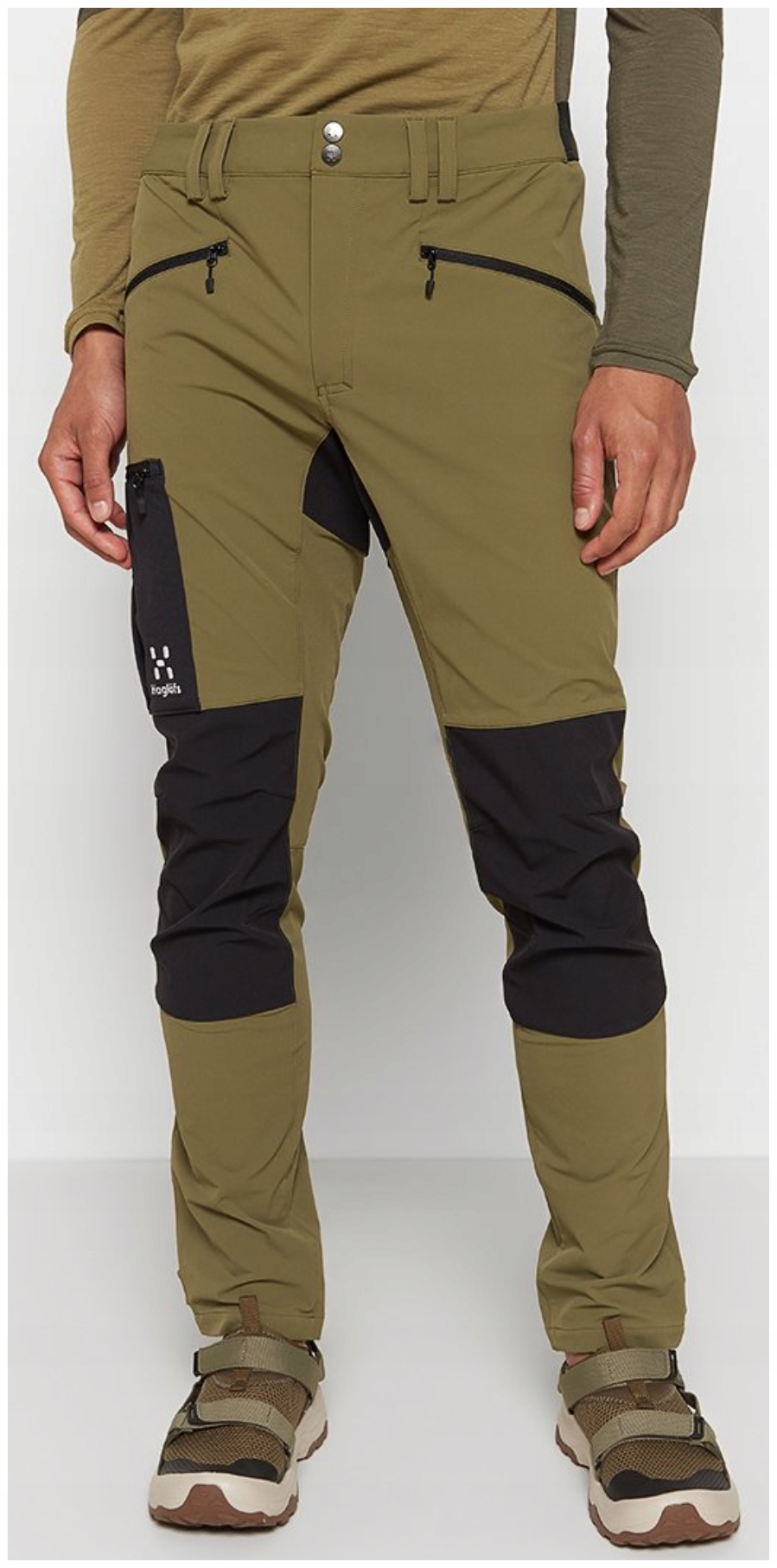 Spodnie trekkingowe męskie Haglofs Rugged Slim funkcyjne 52