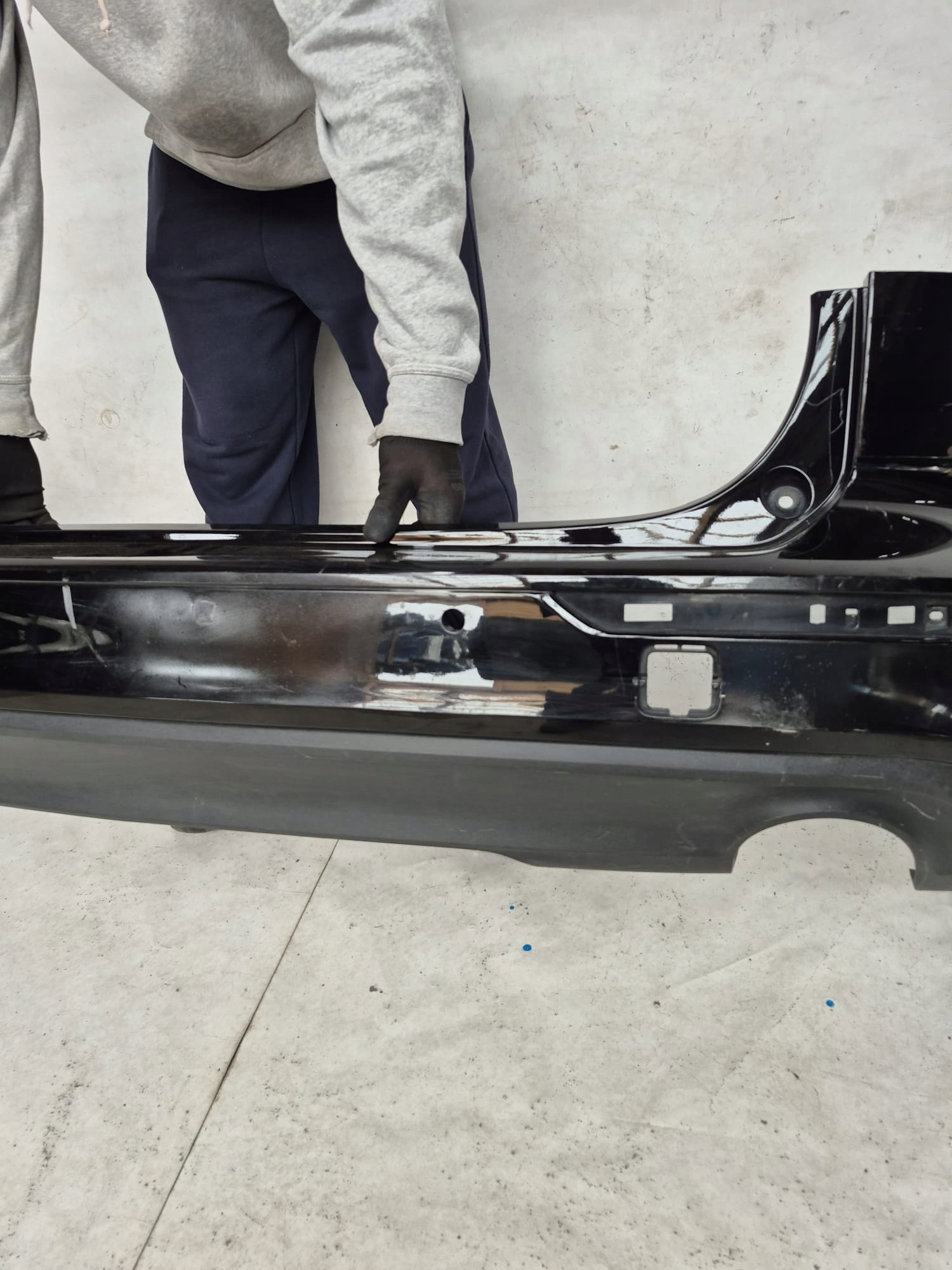 VOLVO V60 II 2 18- bumper rear part rear PDC