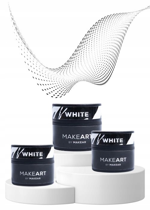 Żel Do Zdobień Paznokci French Babyboomer Biały Makear Makeart 5ml White Marka Makear