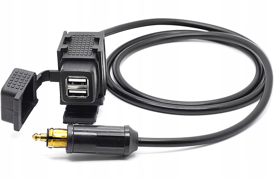 Ładowarka / gniazdo 2 x USB do motocykla BMW / Triumph - DIN