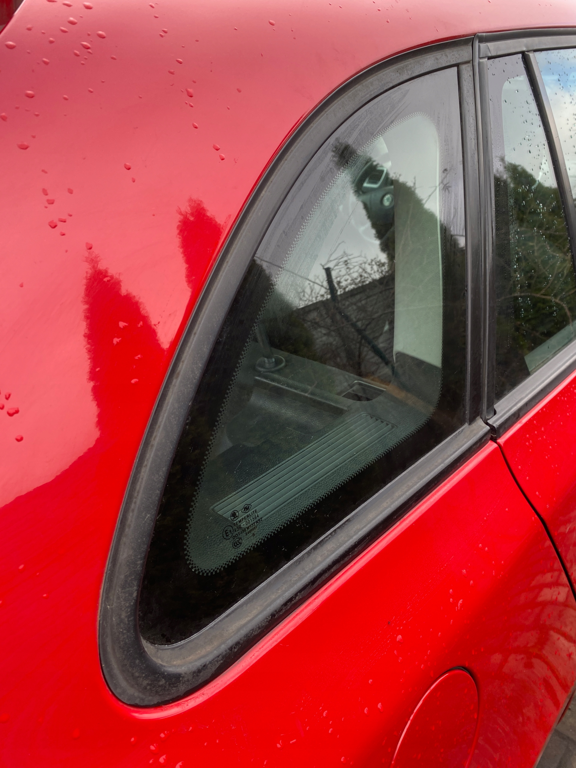 Skoda Fabia 2 II 07-14 window bodywork side right without USZCZELKI