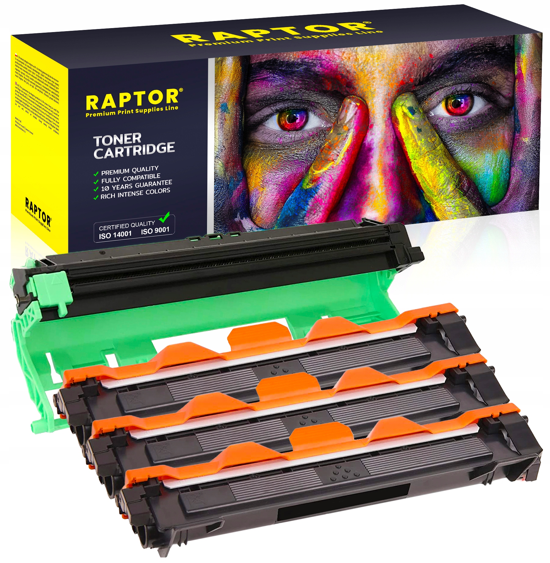 

3 Toner Bęben Do HL1110 DCP-1510E DCP-1512E TN1030