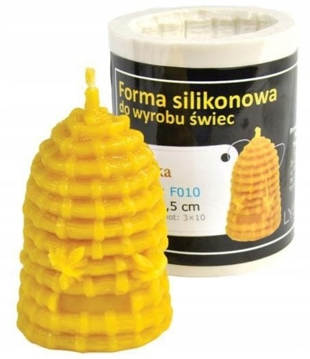 

Forma silikonowa do świec z wosku Kószka Łysoń