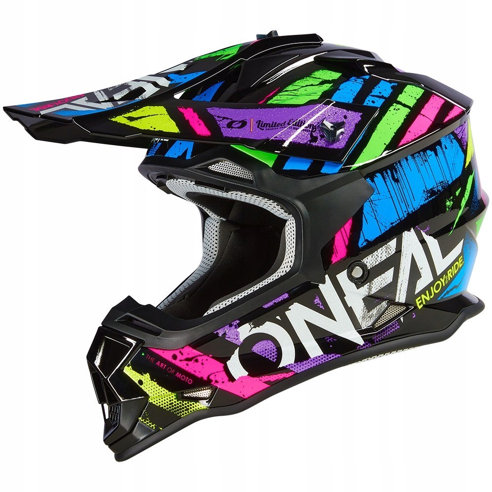 Oneal 2SRS Kask GLITCH multi XL (61/62 cm)