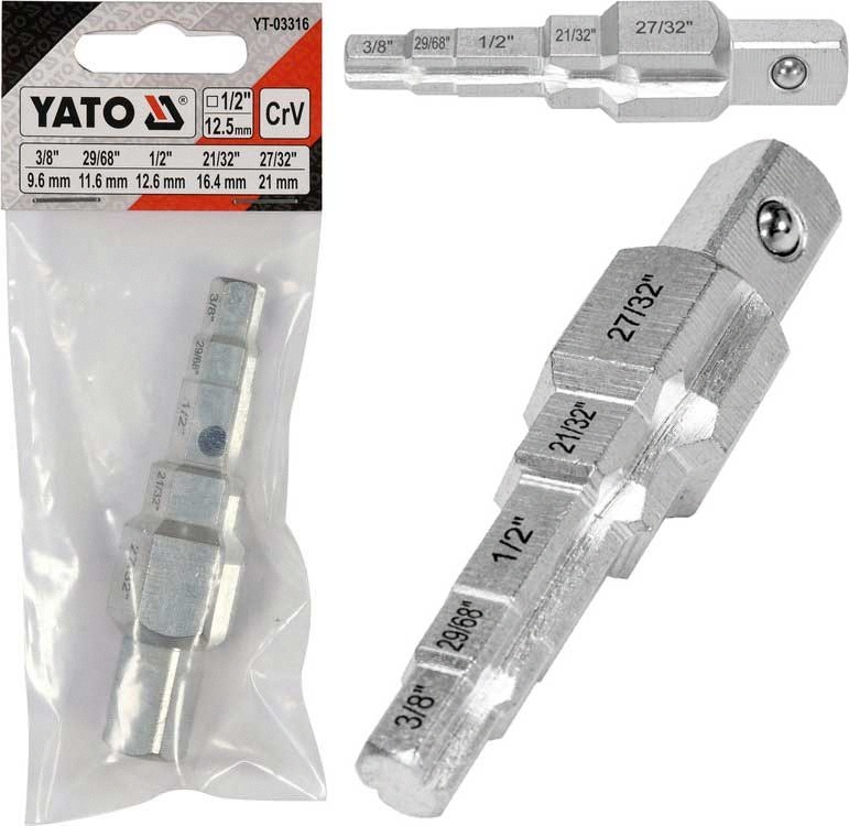 Yato Klucz Sztorcowy Stopniowy Do Śrubunków 1/2''