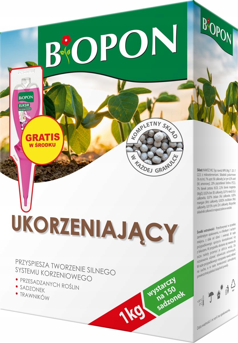 

Ukorzeniacz 1kg nawóz ukorzeniający rośliny