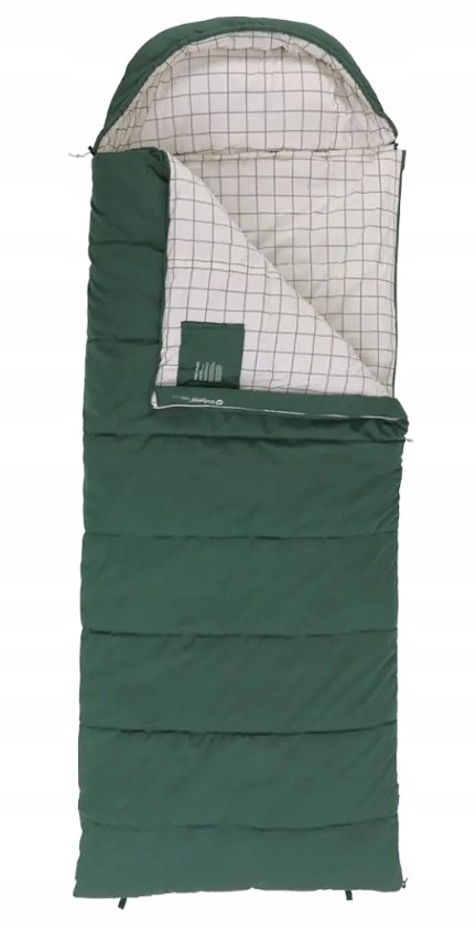 Outwell Śpiwór z poduszką Camper Prime Green 235 x 90 cm (-15°C)