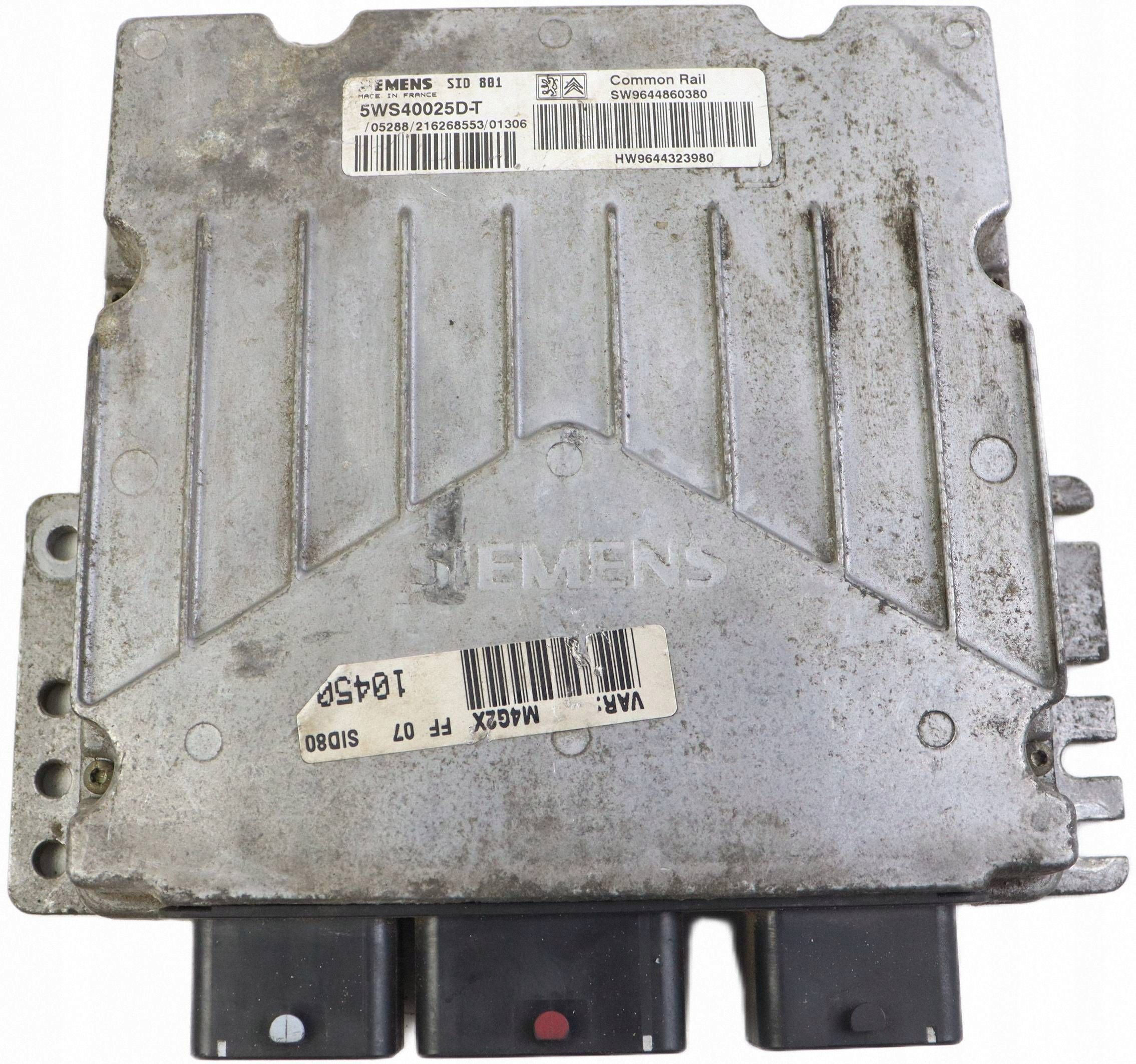 PEUGEOT PARTNER e modulo computer Motore 2.0 D 9644323980 9644860380