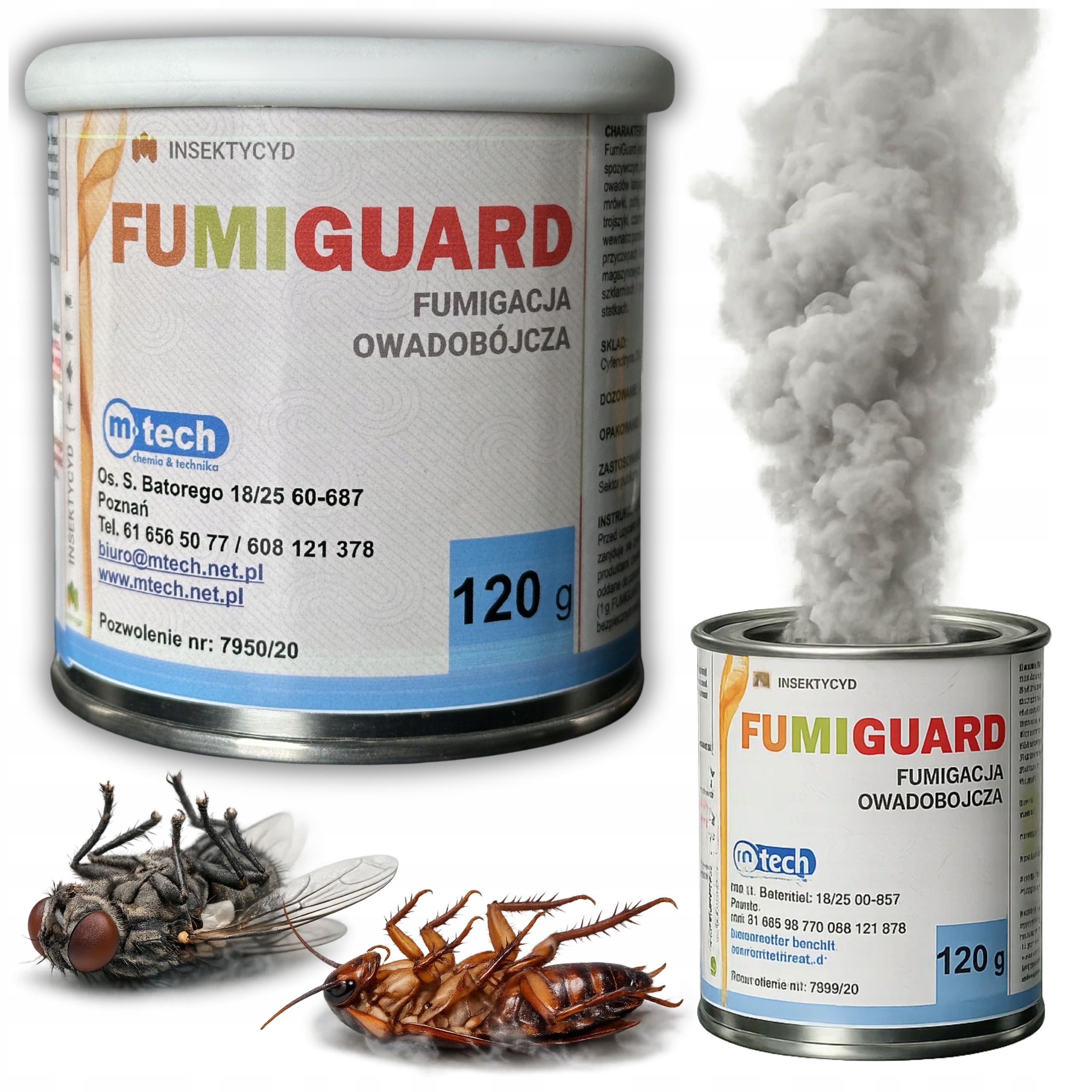 Dezinfekce Bomba Pro Dezinfekci Místností Viry Bakterie Hmyz 120 G