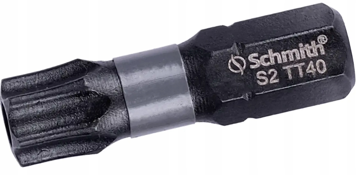 BIT UDAROWY TORX TT40 25mm KOŃCÓWKA MAGNETYCZNA BITY ZESTAW 5szt SCHMITH