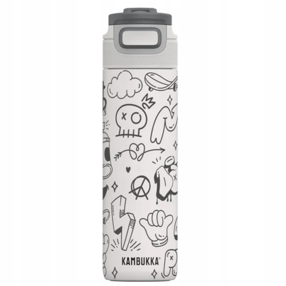 Butelka termiczna Kambukka Elton Insulated 600 ml Street Art termos stal