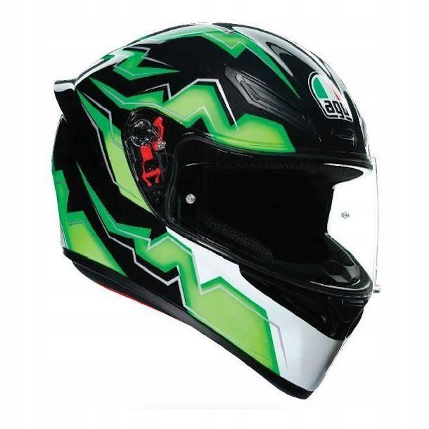 Kask Motocyklowy Agv K1 S Kripton Czarno/Zielony L
