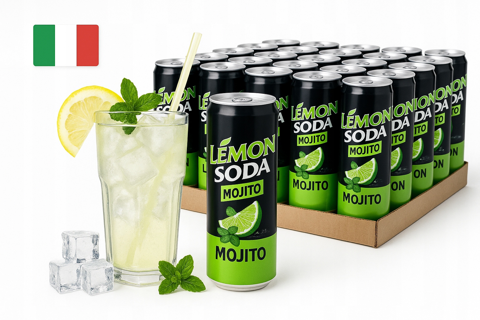 Lemon soda Mojito svařák Mohito (svařák) sycený bezalko bez kauce