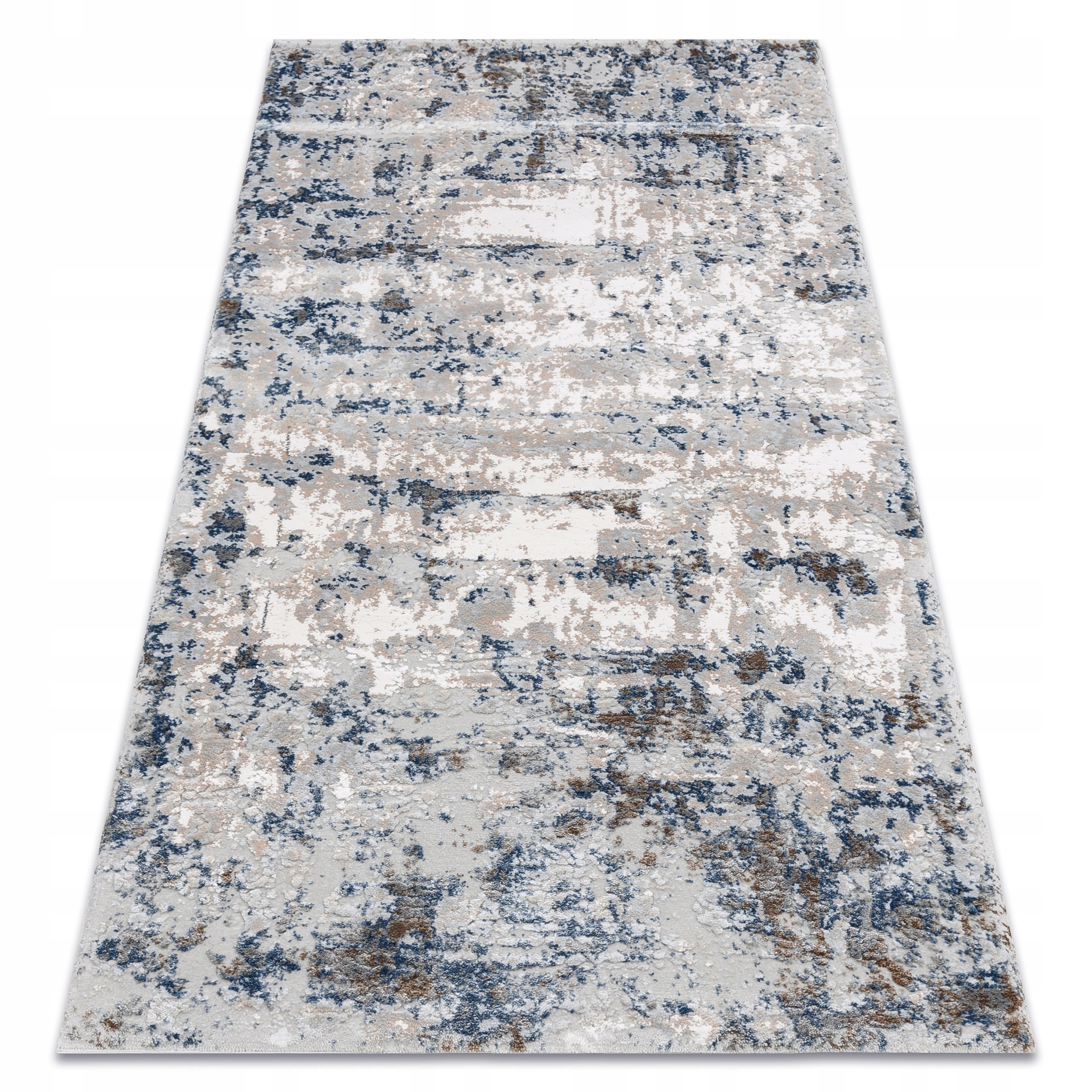 Tlustý Koberec Do Obývacího Pokoje 80x300 cm Abstrakce #AT4486