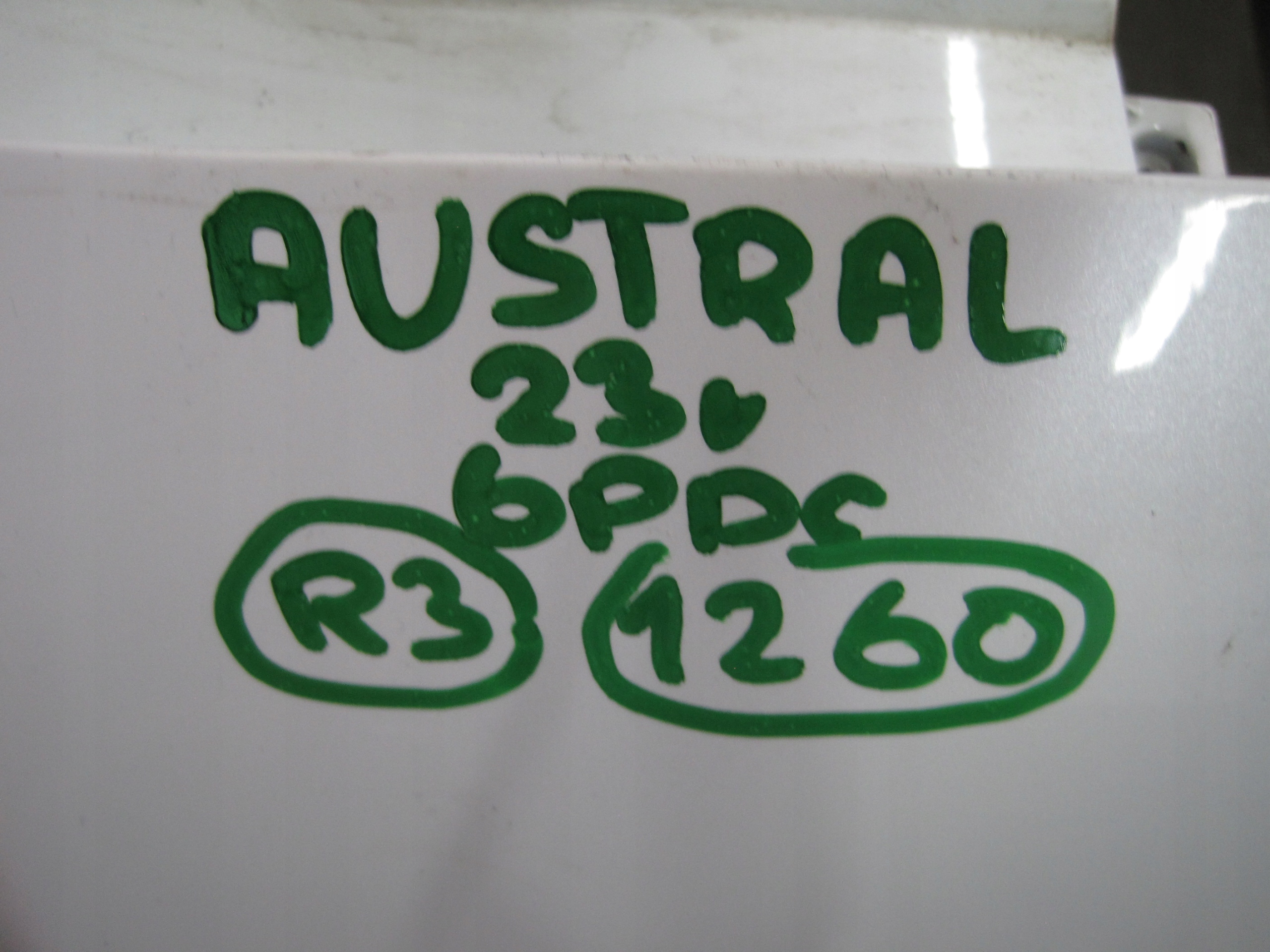bumper rear part rear RENAULT AUSTRAL 6 PDC 23R