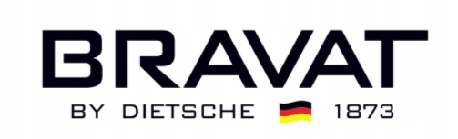 Bravat Odwodnienie Seamless Black Slim Steel 550mm Marka Bravat