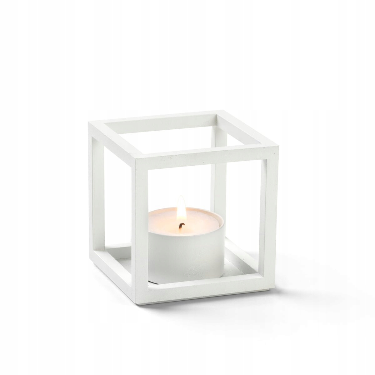 od Lassen Kubus T Svietnik Tealight Biely