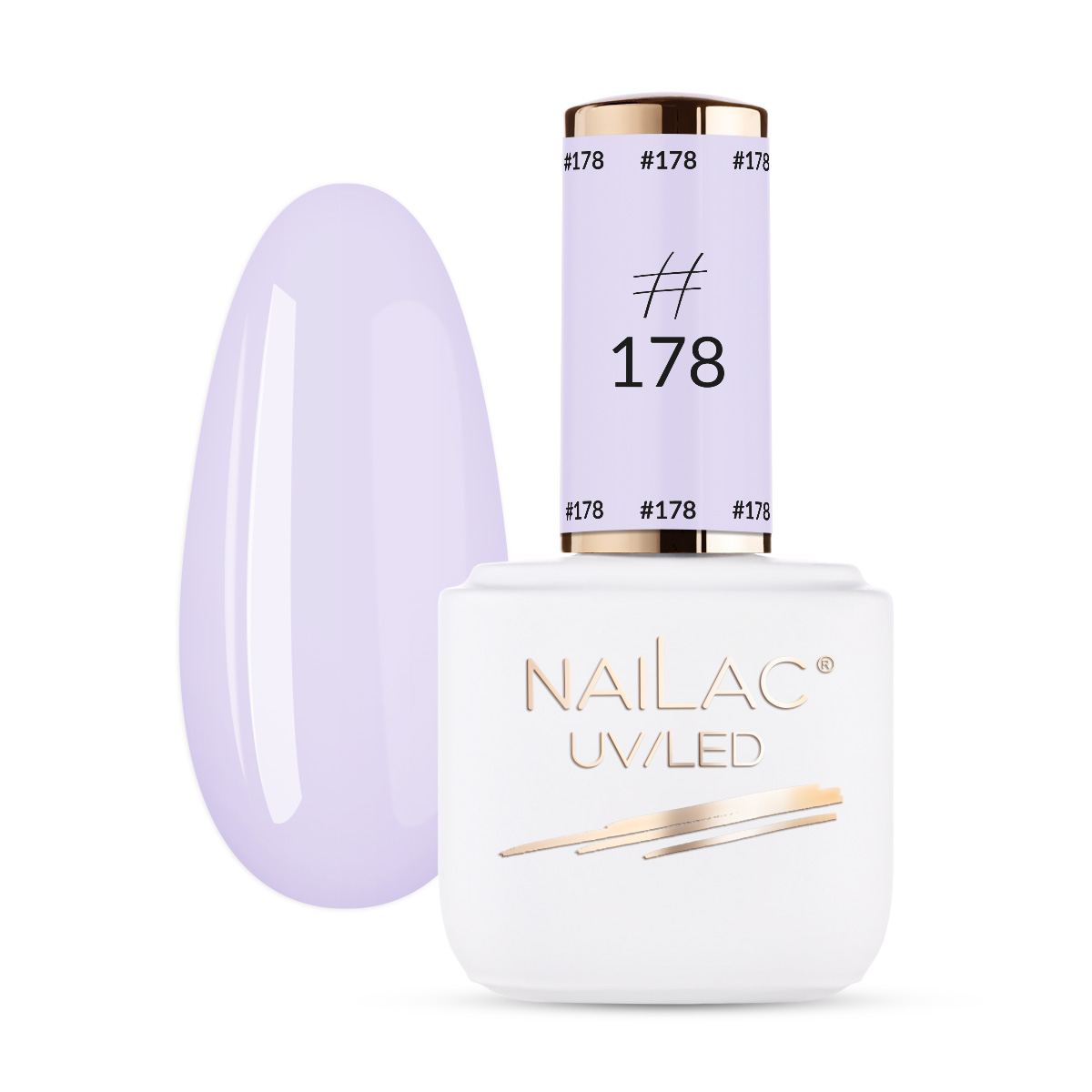 

#178 Lakier hybrydowy NaiLac 7ml