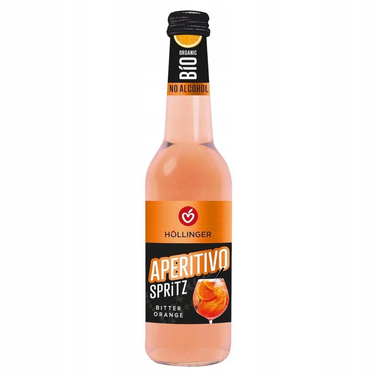 Bezalkoholový Šumivý Drink Aperitivo Spritz Bio 330 ml Hollinger