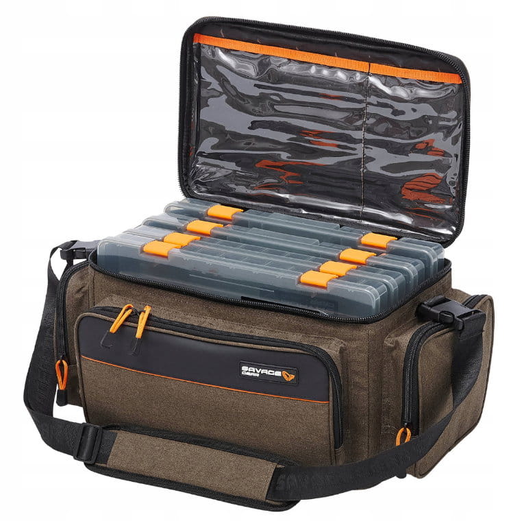 Torba Savage Gear System Box Bag L 4 pudełka 24X47X30CM 18L