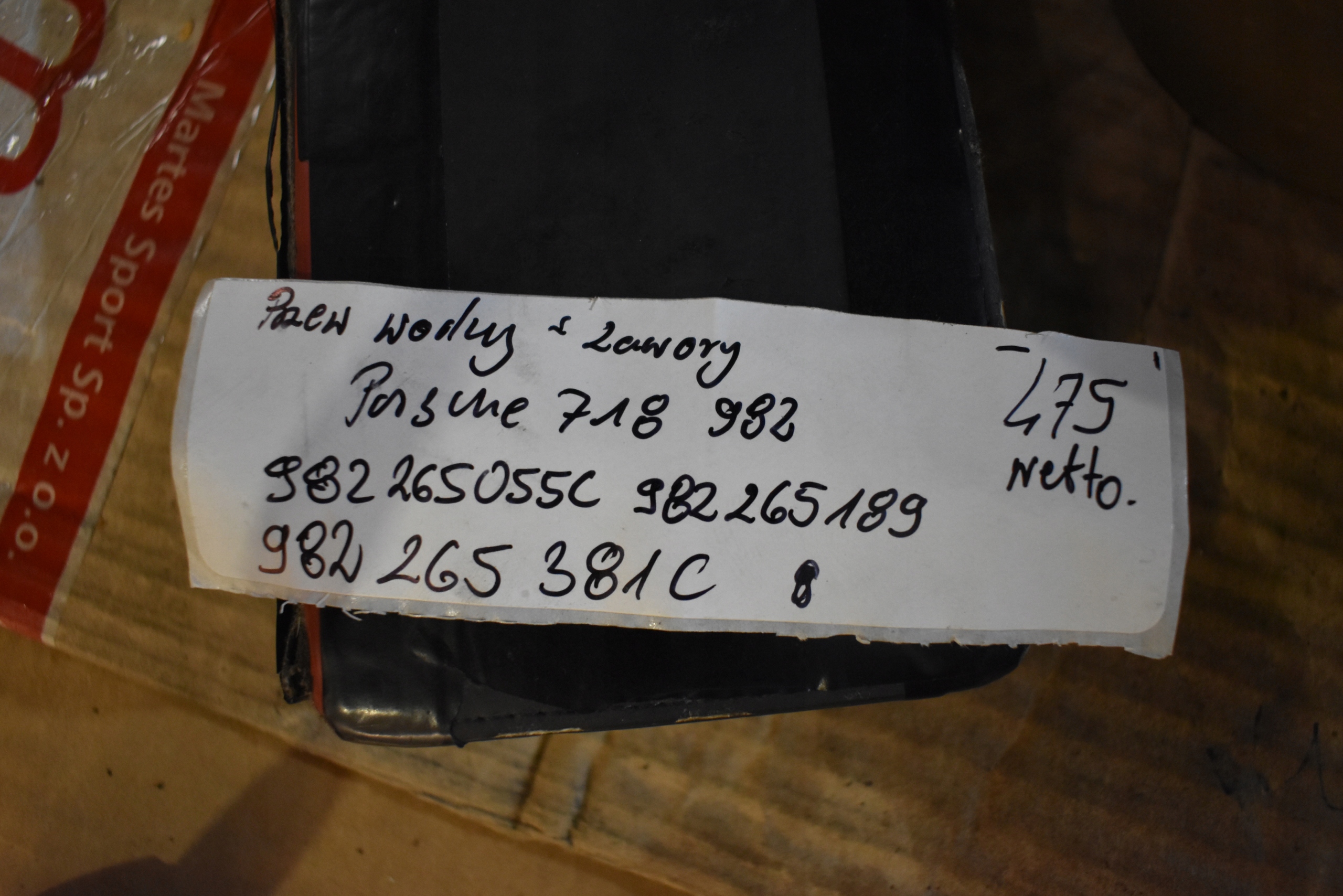 IDEALNY ventil vode crijeva PORSCHE 718 982 1