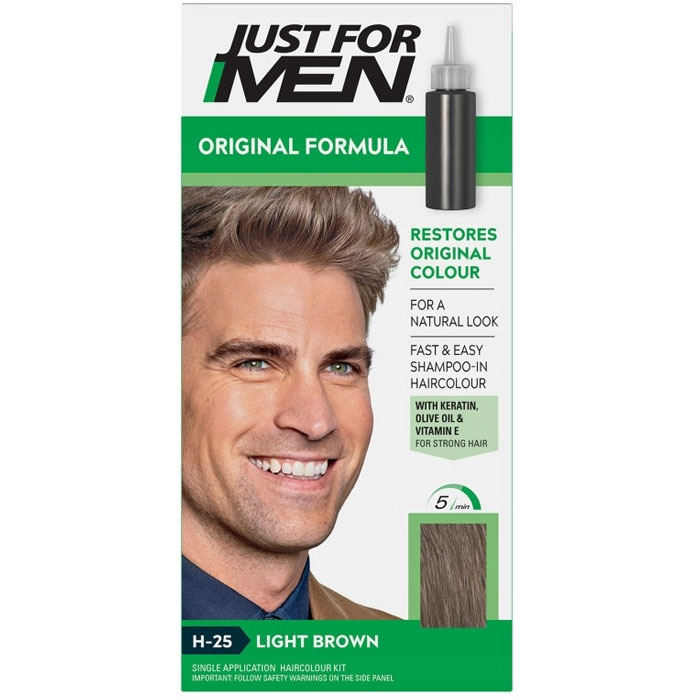 

Just For Men Light Brown H25 Szampon koloryzujący