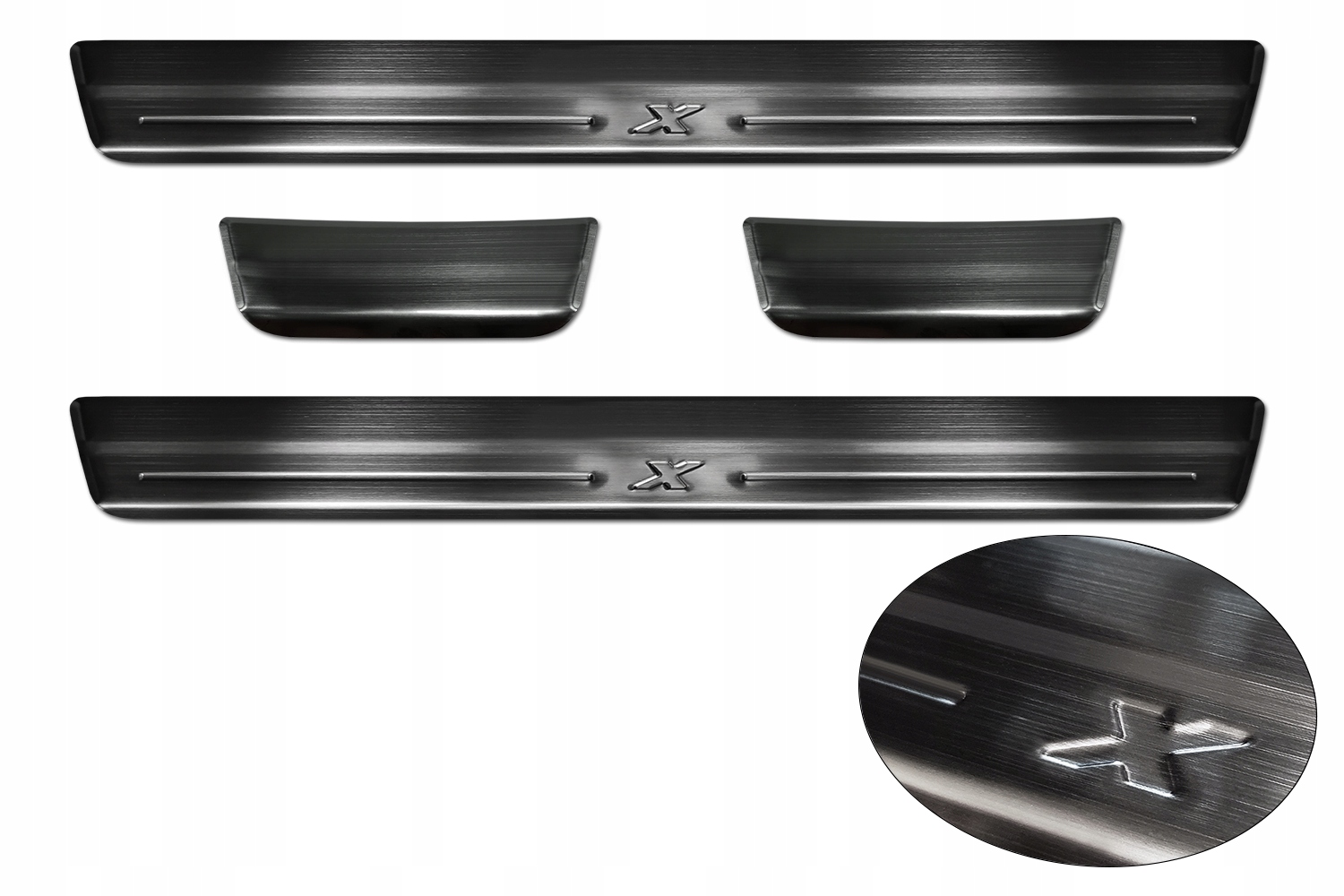 TOYOTA Aygo x накладки на пороги